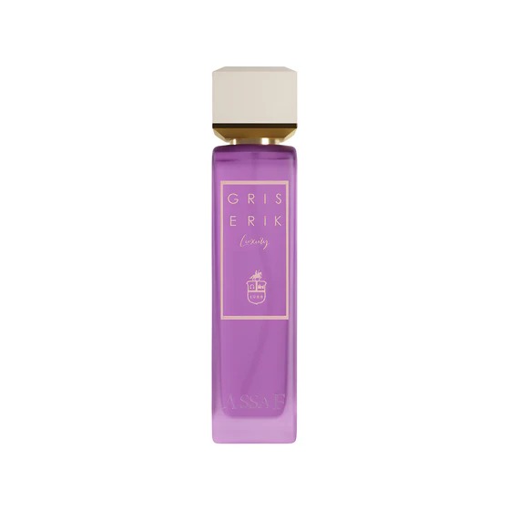 Gris Erik powdery fragrance for men and women.