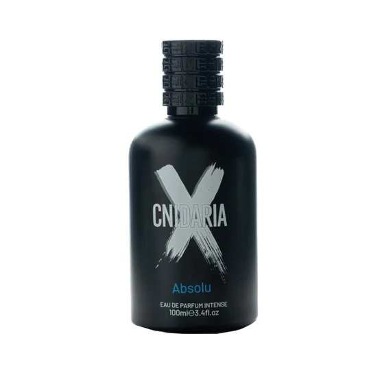 Cnidaria X Absolu Samam for men EDP bottle front view.