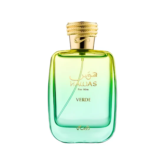 httpsraziri.com - perfume - Qatar (68) Rasasi Hawas Verde Eau De Parfum 100ml | Fresh Green Aquatic Men Perfume - Image 1