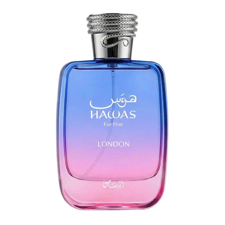 httpsraziri.com - perfumes - fragrances - raziri -p- qatar (2) Hawas London Rasasi Perfume EDP | Fresh Woody Aquatic Unisex Fragrance - Image 1