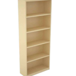 Open shelf cabinet for storage and display in home and office