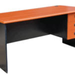 DSK114 Wooden office desk – Simple Desk with Drawer and Key Lock