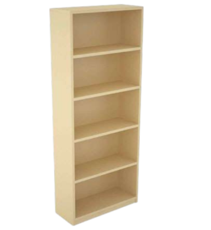 Open shelf cabinet for storage and display in home and office