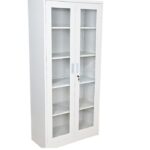 CAB147 Glass Door Steel Cabinet