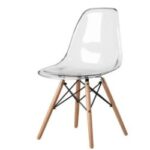 BET123 Transparent Dining Chair – Modern Clear Design