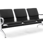 BEN160 Leather Cushion 3-Seater for Waiting Chair