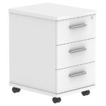 MOB122 3 Drawer Wooden mobile pedestal