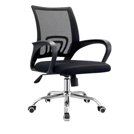 mesh office chair ergonomic black adjustable office chair with metal base