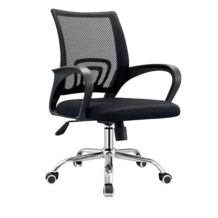 mesh office chair ergonomic black adjustable office chair with metal base