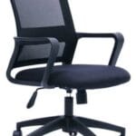 mesh office chair black low back ergonomic office chair with lumbar support