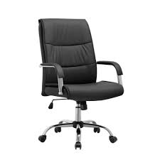 Home Office chair | Maple Leaf Black Ergonomic Chair