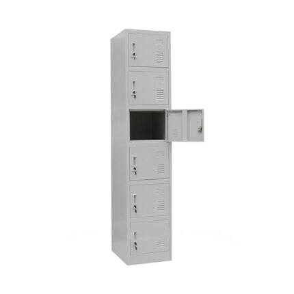 6-drawer steel cabinet office storage unit for documents and files