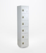 SCB120 Steel cabinet – 6 Drawer Office Storage Unit - Image 3