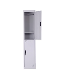 httpsraziri.com-raziri furniture - steel cabinet-qatar (6) 2-tier steel locker cabinet for secure office and home storage