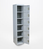 SCB120 Steel cabinet – 6 Drawer Office Storage Unit - Image 4