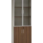 Modern bookcase display unit for books and décor