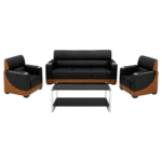 PKW04 modern luxury 4-seater commercial sofa