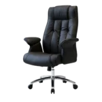 PET133 adjustable high-back leather office chair
