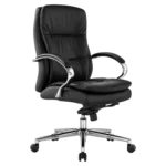PET136 luxury executive black leather office chair