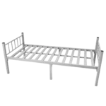 RAZ01 silver single steel bed