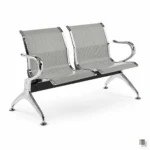 BEN167 Waiting Room Bench Chair with 2 Ergonomic Seats - Image 2