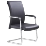 Modern leather visitor office conference chair