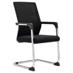 VHR221 Fixed Mid-Back Mesh Office Visitor Chair with Armrest