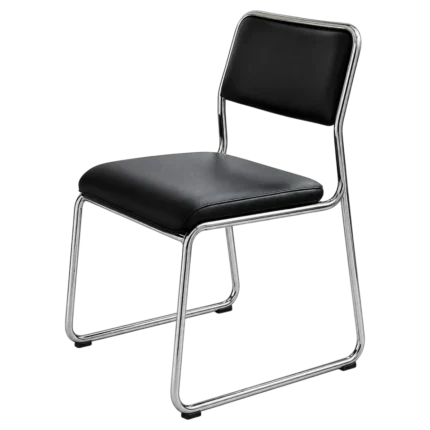 Armless side visitor chair