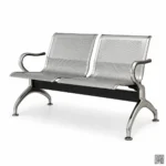 BEN167 Waiting Room Bench Chair with 2 Ergonomic Seats - Image 3