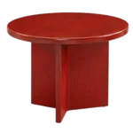 Round conference table for professional office meetings and team collaboration