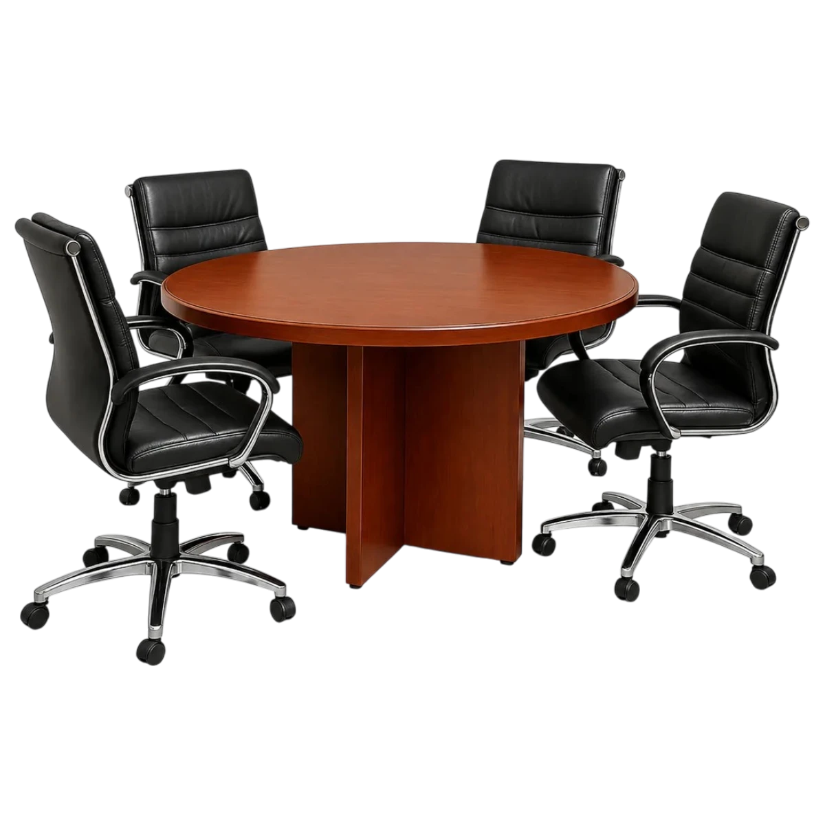 Raziri_Product_247 (24) Round conference table for professional office meetings and team collaboration