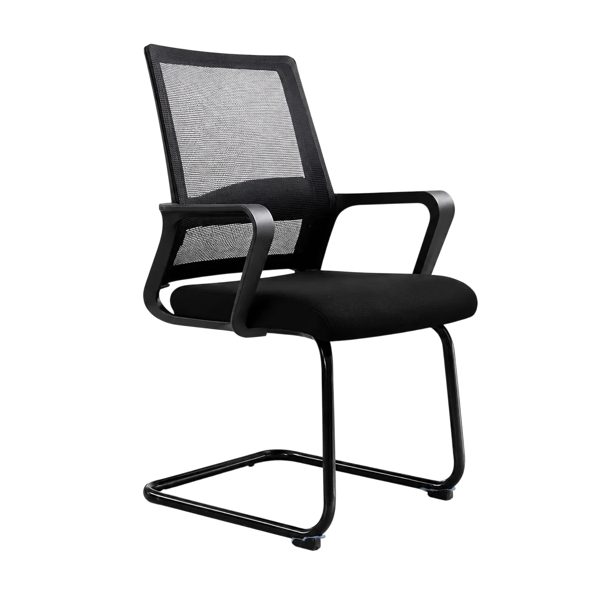 Raziri_Product_247 Mid-mesh back guest conference chair with armrests for office reception and waiting room