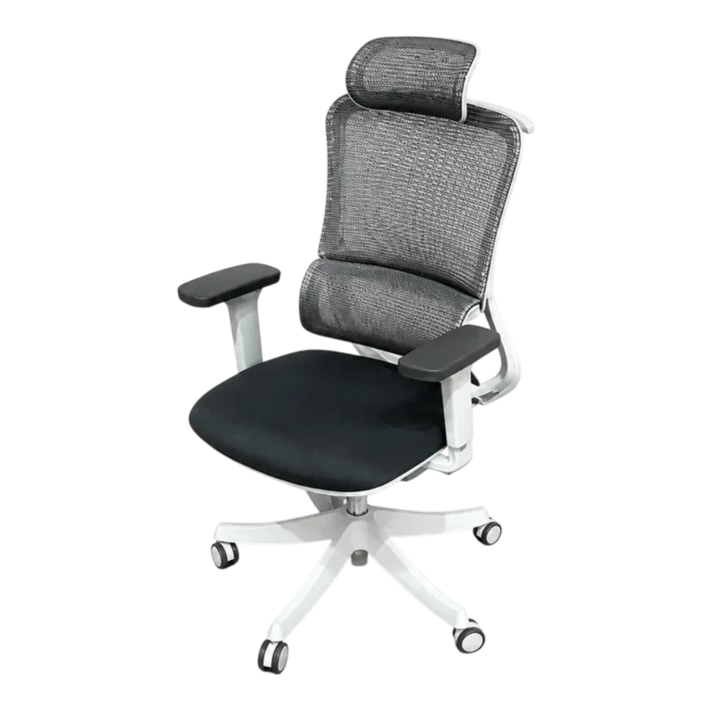 Ergonomic fabric mesh office chair with breathable back