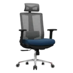 High back ergonomic mesh office chair with breathable back