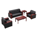 5-seater executive sofa set for office lounge seating