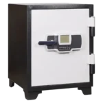 ire-resistant digital safe with override key