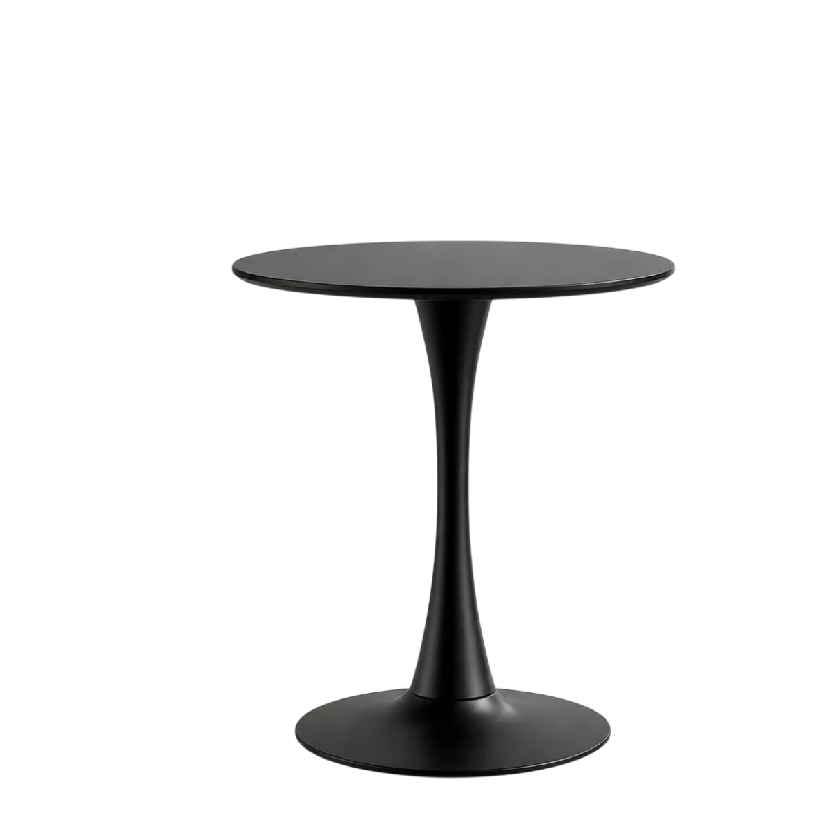 swing-chair-outdoor-furniture-raziri-doha-qatar-00 (23) Black round pedestal dining table with tulip base
