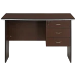 Chocolate brown writing desk for home office and study