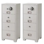 Digital fireproof office safe for secure document storage